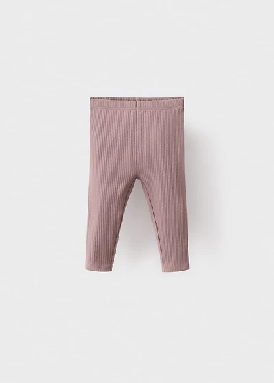 Ribbed leggings