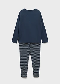Striped long pyjamas