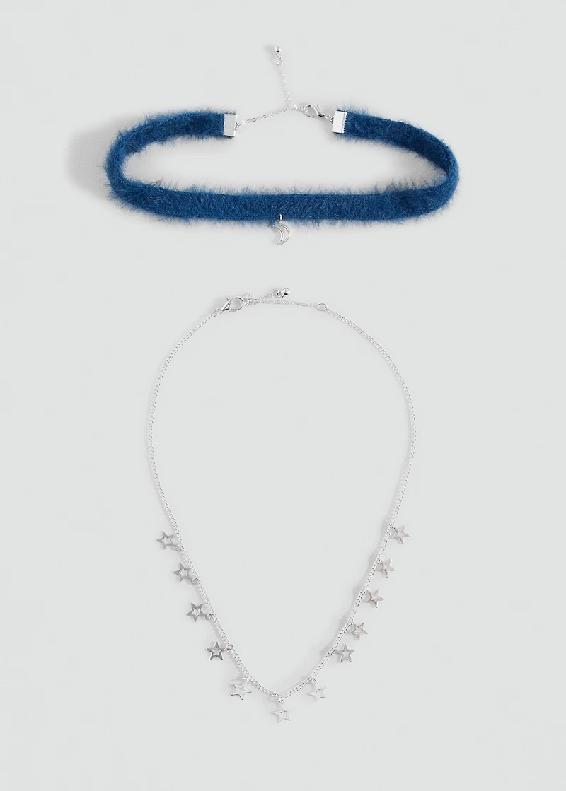 Stars necklace 2 pack