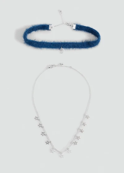 Stars necklace 2 pack