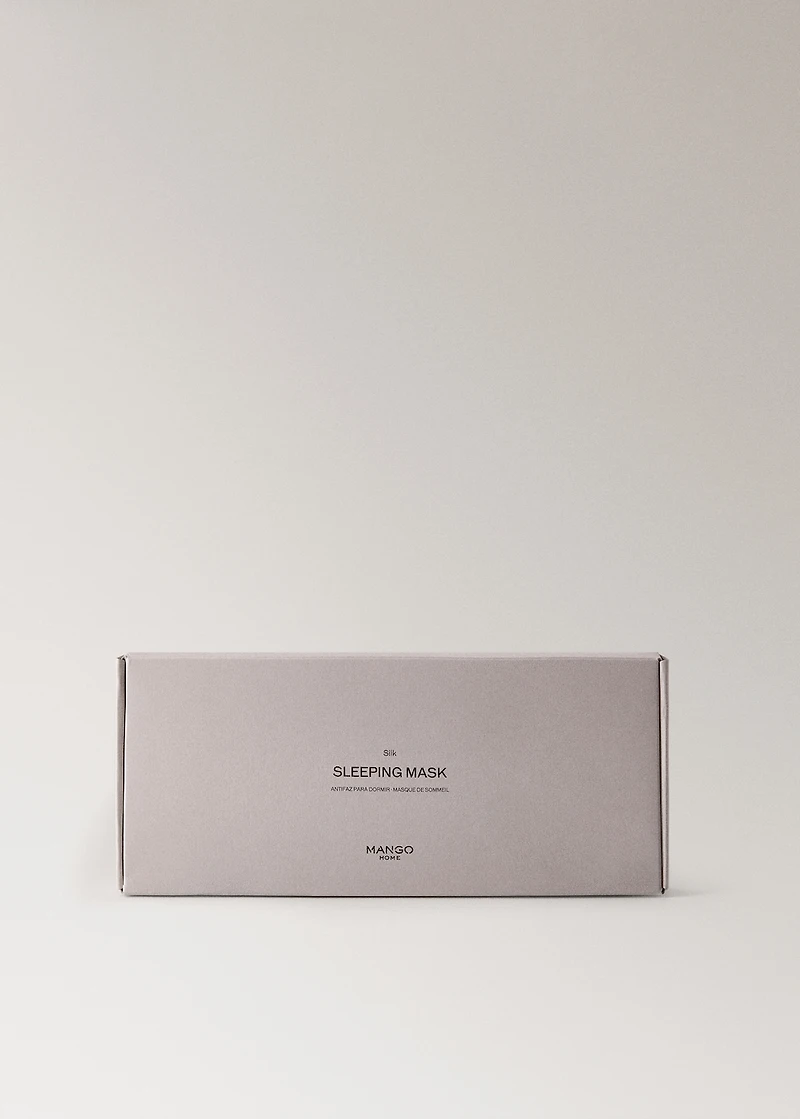 Silk eye mask