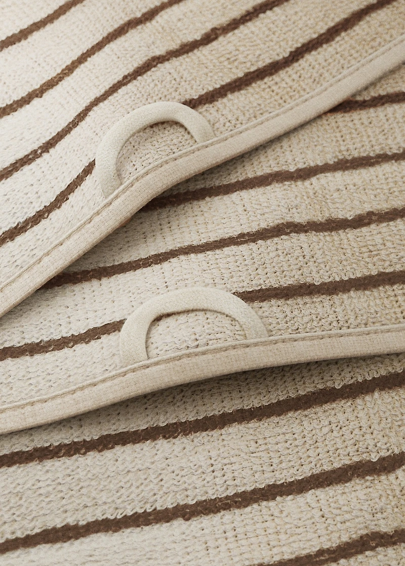 Multi-striped terry kitchen towels