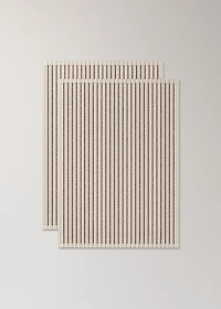 Multi-striped terry kitchen towels