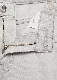 Mid-rise balloon jeans