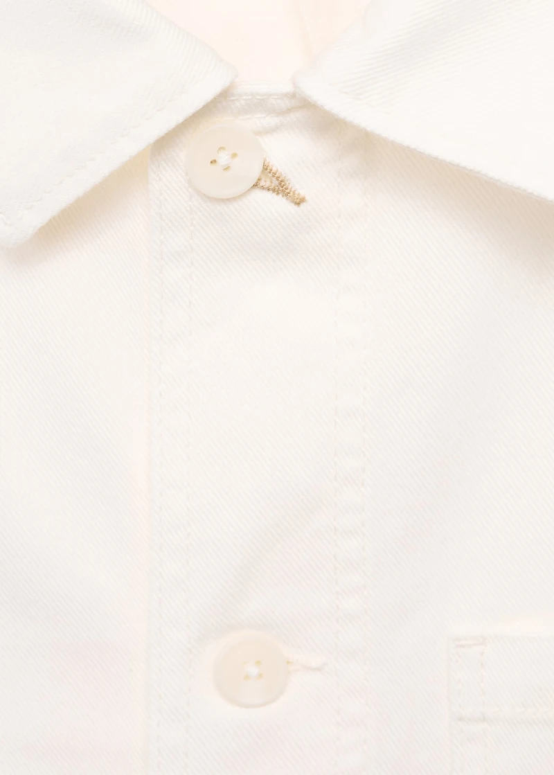 100% cotton denim jacket