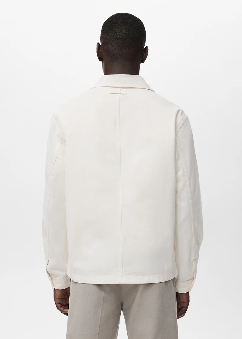 100% cotton denim jacket