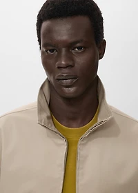 Zipper cotton jacket