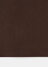 Strapless knitted top