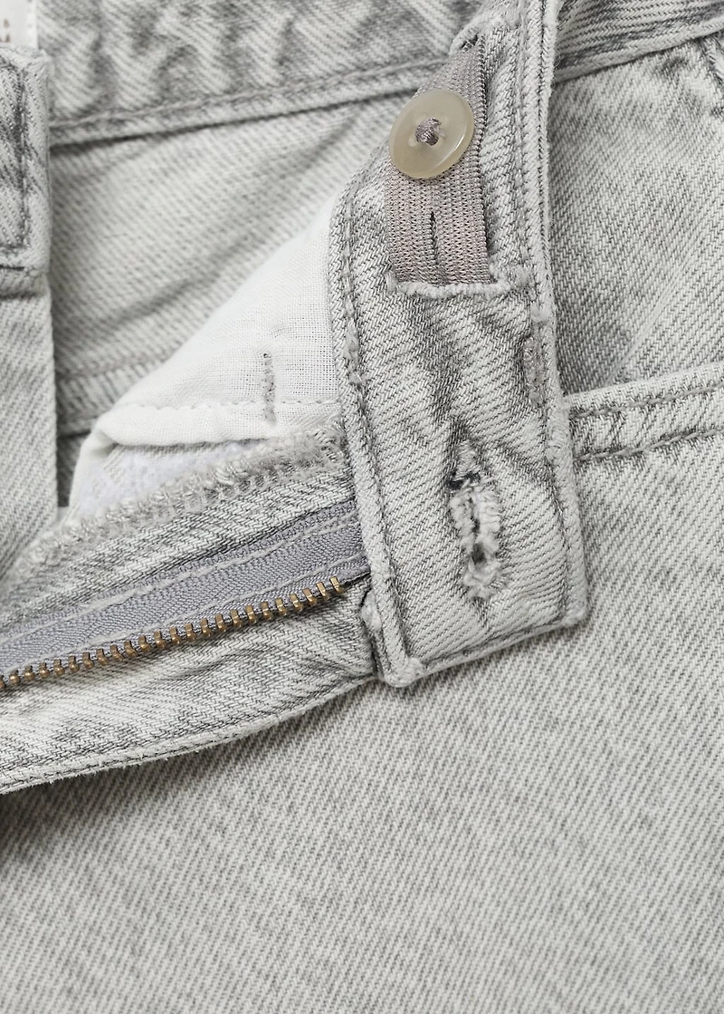 Wide leg jeans with stars