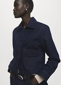 Denim jacket with pockets