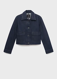 Denim jacket with pockets