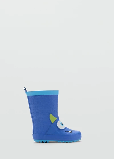 Monster rain boots