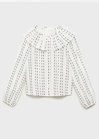 Babydoll collar blouse