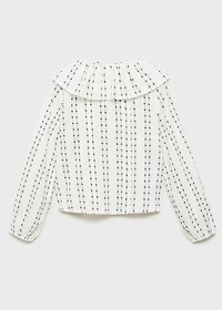 Babydoll collar blouse