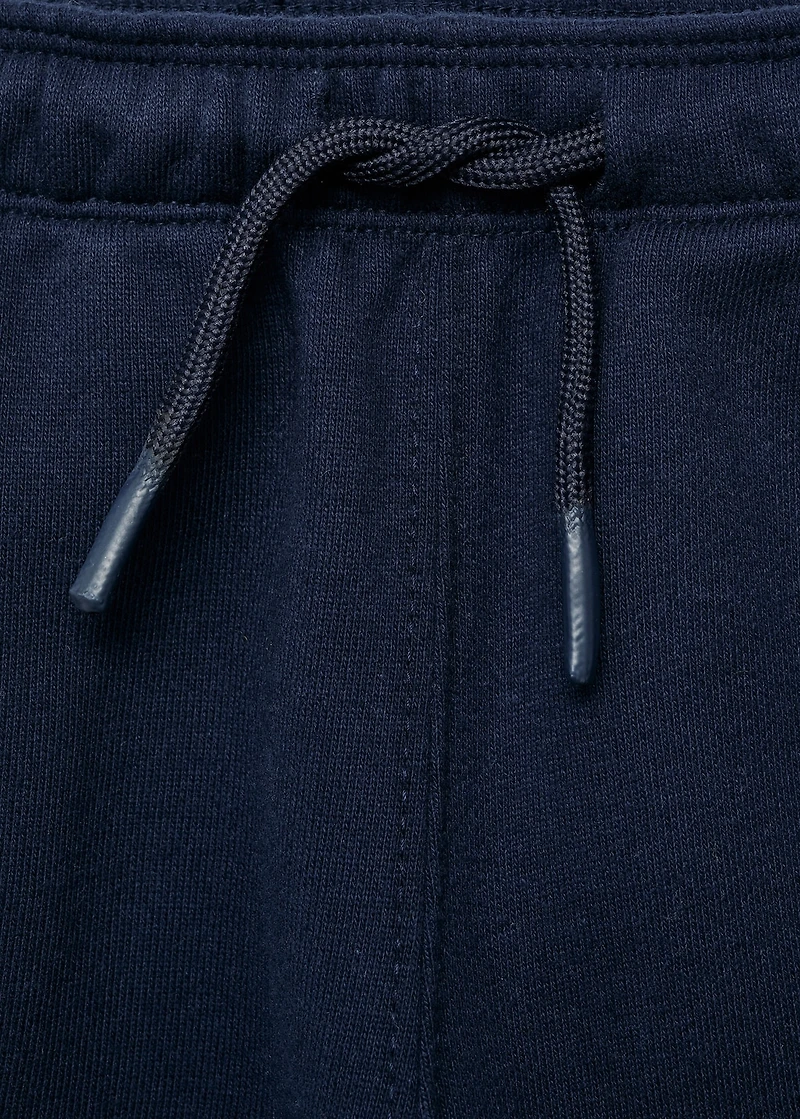 Joggers with side stripe
