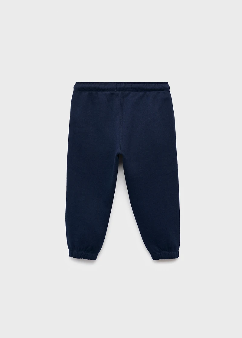 Joggers with side stripe