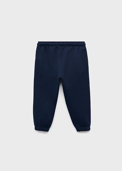 Joggers with side stripe