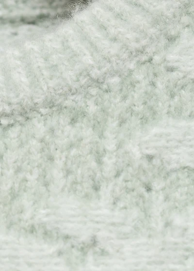 Floral-embroidered vest