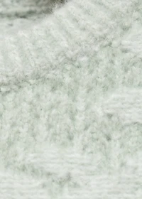 Floral-embroidered vest