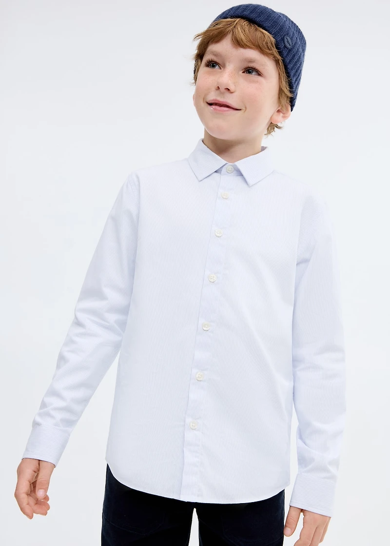 Striped Oxford shirt