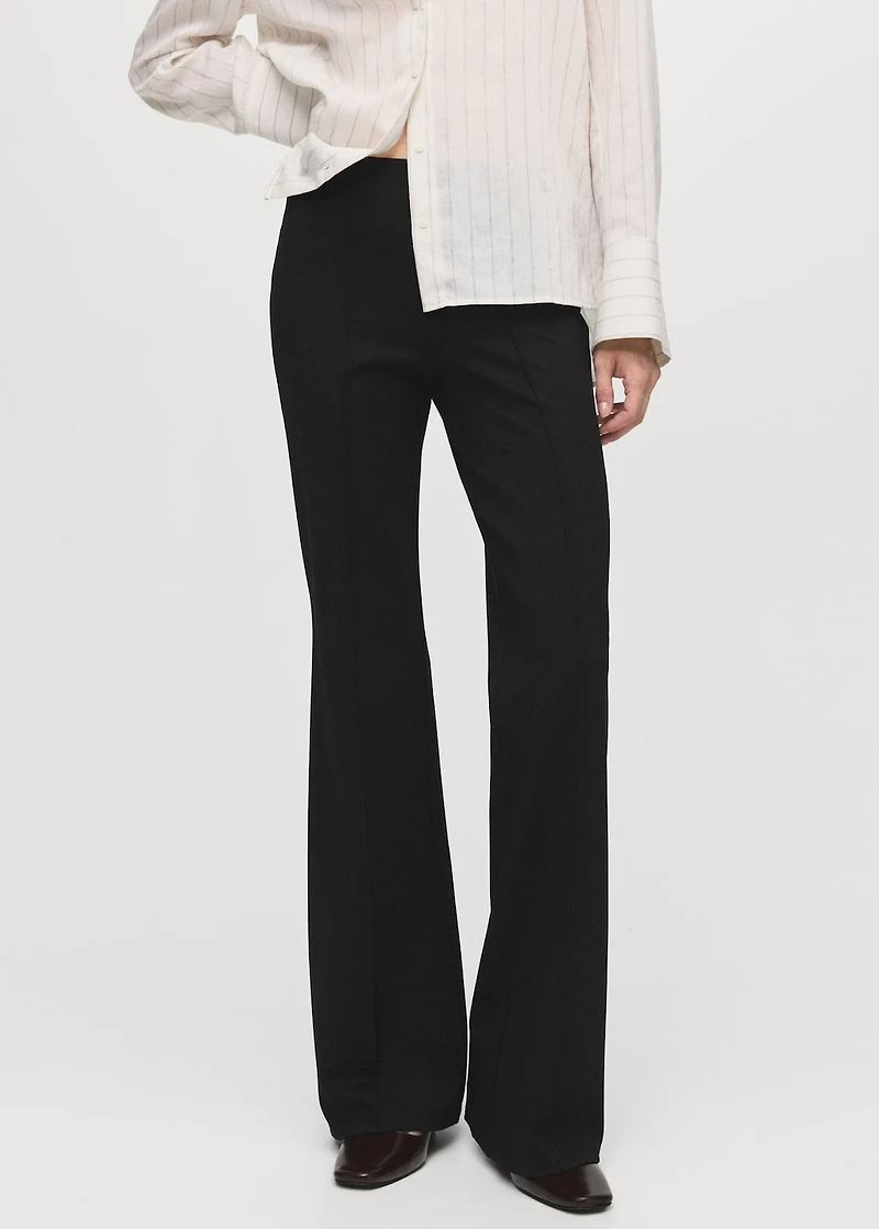 Leggings with seam detail