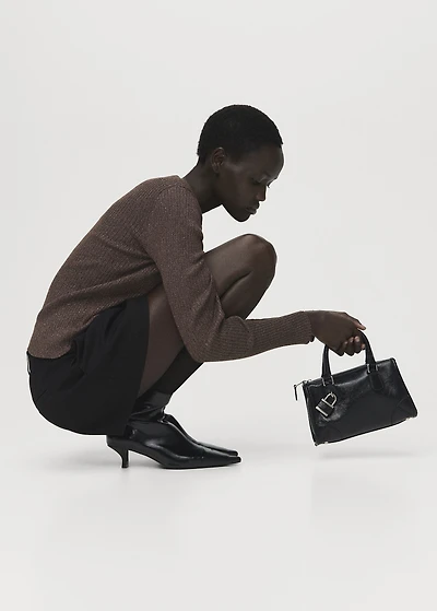 Ribbed knitted cardigan