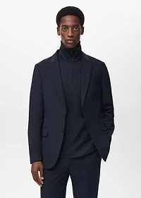 Zurich slim-fit Thermolite® suit blazer