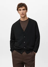 100% merino wool cardigan