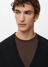 100% merino wool cardigan