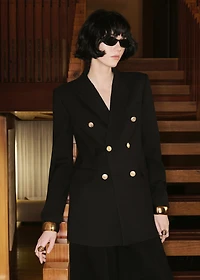 Double-breasted blazer