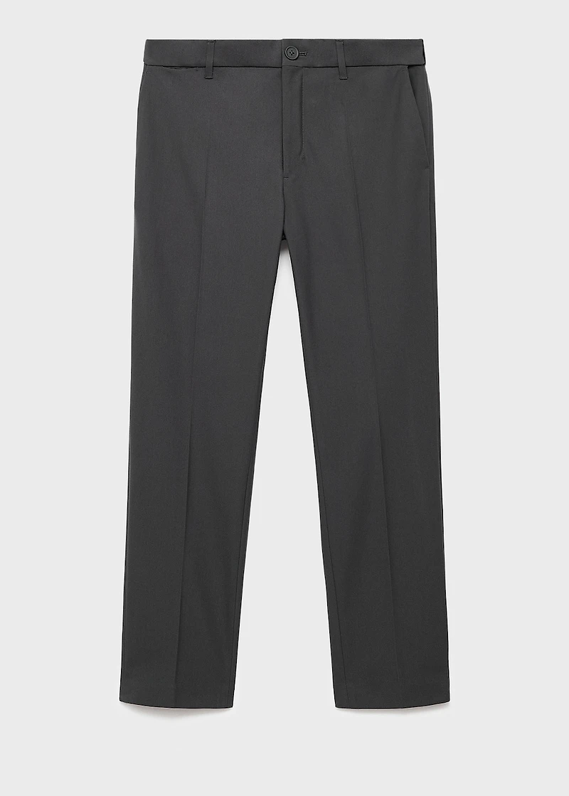 Slim-fit thermoregulating pants