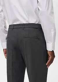 Slim-fit thermoregulating pants