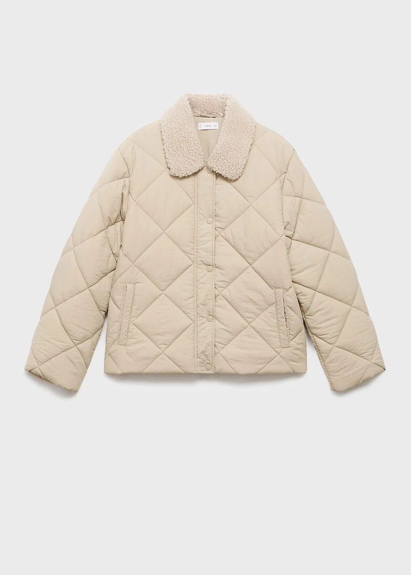 Pocket quilted jacket