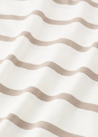 Striped cotton t-shirt