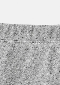 Knitted A-line skirt