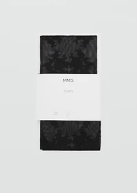 Fine jacquard stockings