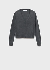 100% merino wool cardigan