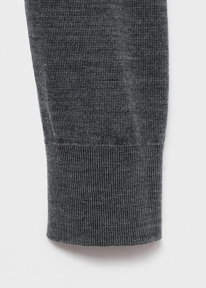 100% merino wool cardigan