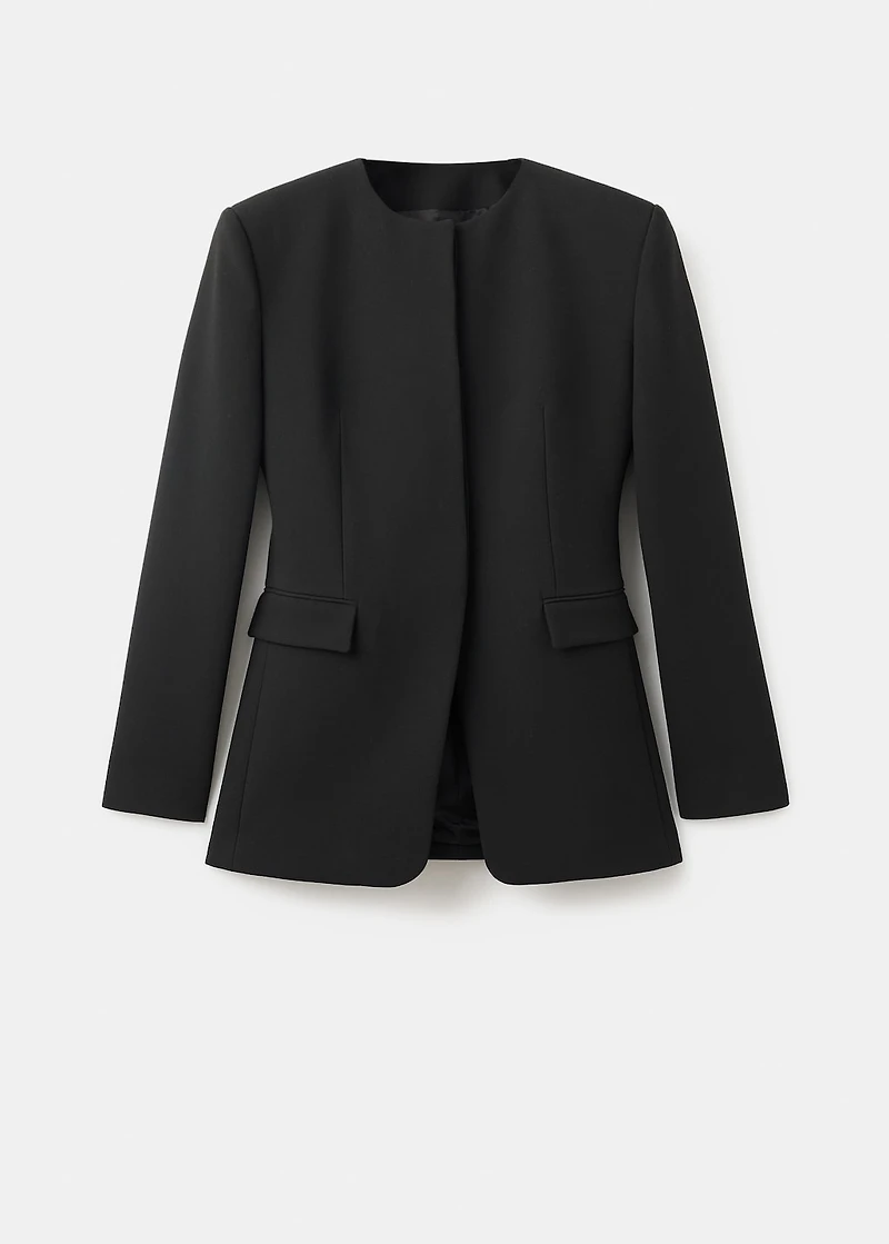 Tailored suit blazer