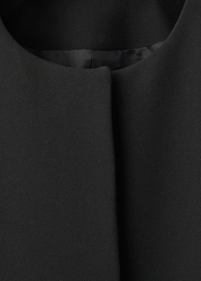 Tailored suit blazer