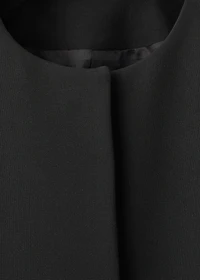 Tailored suit blazer