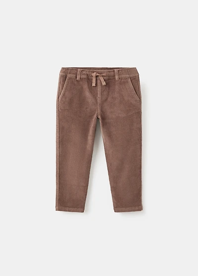 Cotton corduroy pants
