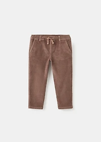 Cotton corduroy pants