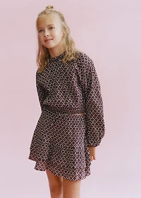 Floral cotton blouse