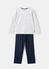 Pack of check pyjamas