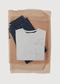 Pack of check pyjamas