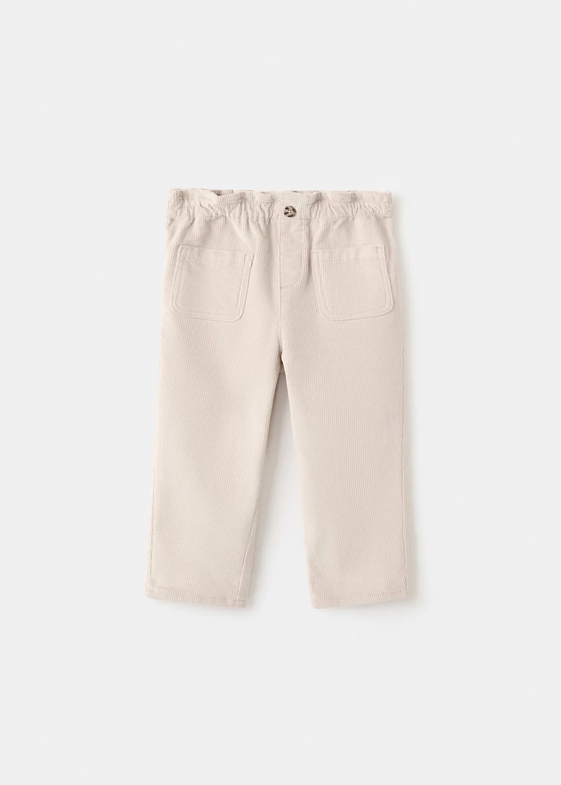 Corduroy trousers