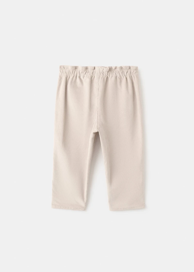 Corduroy trousers