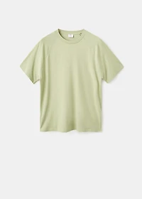 Relaxed-fit cotton-linen t-shirt