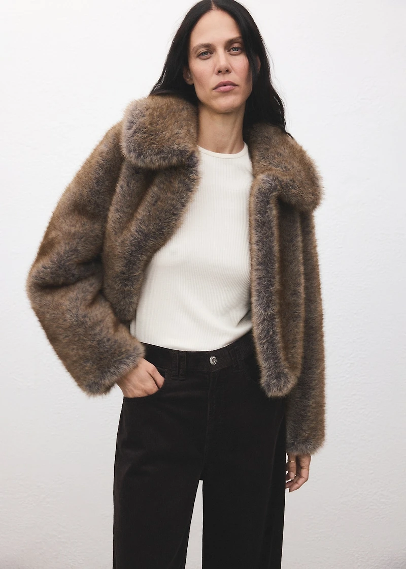 Wide-leg corduroy jeans